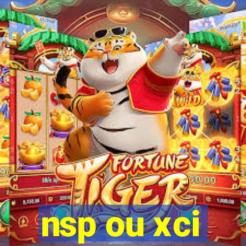 nsp ou xci